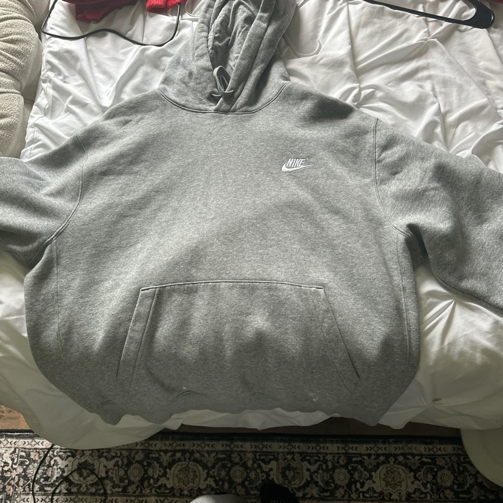 Nike Gray Sweatshirt Hoodie